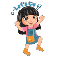 Letsgo Sticker by Goldenrama