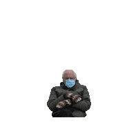 Bernie Sticker by Plus Surgery