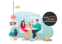 Stay Home Love Wine Sticker by BAR àPART Wijnhandel