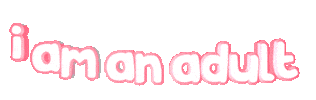 Grown Up Mood Sticker