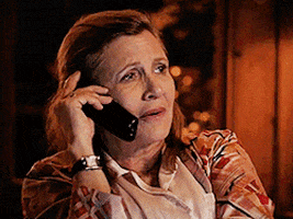 carrie fisher GIF