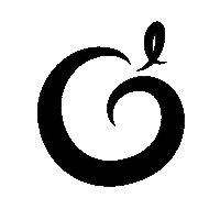 Peach Grow Sticker