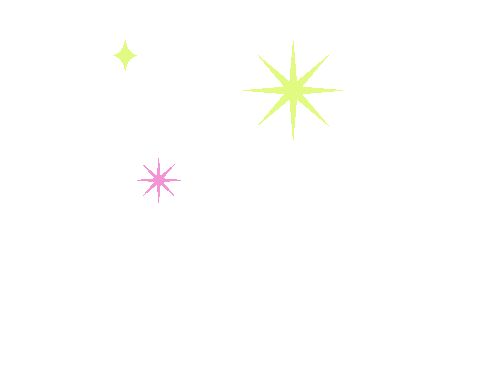 Sparkling Starry Night Sticker by SASSY SAV