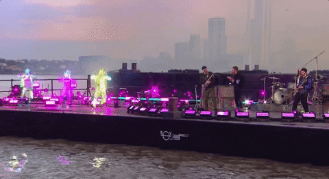 Coldplay Brits GIF by BRIT Awards