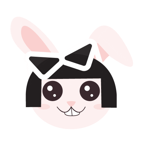 Brown Eyes Sunglasses Sticker