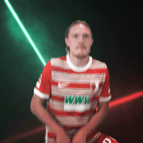 Dance Football GIF by FC Augsburg 1907