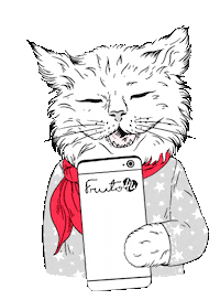 Cat Fruto Sticker by frutooficial