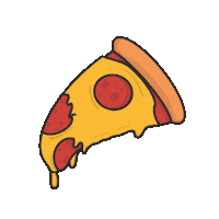Shuttledelivery food pizza cheese cheesy Sticker
