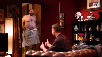 Naked Man Thumbs Up GIF by The Weekly with Charlie Pickering