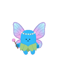 Reading Fairy Sticker by Bookly