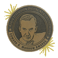 Murrow Award Sticker by RTDNA