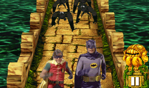 batman and robin GIF