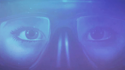 beyondbluegame giphyupload eyes blink underwater GIF