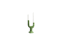 HKliving green candle hk ceramics Sticker