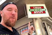 Gas Station Eating GIF by Mike Hitt