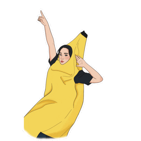 Sticker Banana Sticker