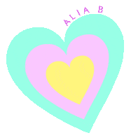 Heart Corazon Sticker by ALIA B.