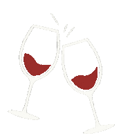 Red Wine Love Sticker