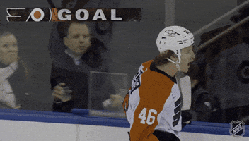 Happy Philadelphia Flyers GIF by NHL