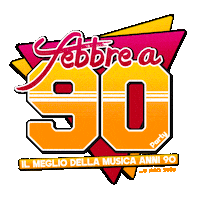 Febbrea90 Sticker by Febbre a 90 Party