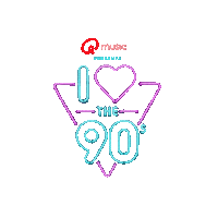 ilovethe90s 90s ilovethe90s 90s party q music Sticker