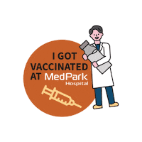 MedPark covid covid19 vaccine covidvaccine Sticker