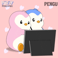 I Love You Art GIF by Pudgy Penguins