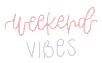 Weekend Vibes Sticker