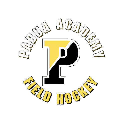 Field Hockey Pandas Sticker by Padua Academy