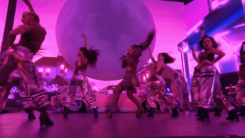 Ariana Grande Dancing GIF by Coachella