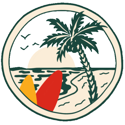 Travel Beach Sticker by Mo' Bettahs
