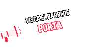 BarcelonaEnComu barcelona bcn porta puerta Sticker
