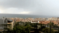 Waterspout Spotted Off the Coast of Malaga