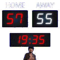 55 Away Sticker