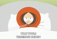 sick kenny mccormick GIF by South Park 
