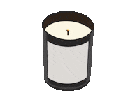 margotpollard fall autumn cozy candle Sticker