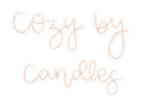 Cozy By Candles Sticker