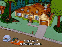 moving homer simpson GIF