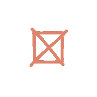 Crossed Box Sticker by AmyLouCreative
