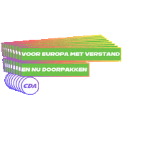 cdja eu europa cda cdja Sticker