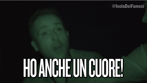 pierluigi diaco GIF by Isola dei Famosi
