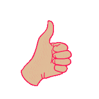 Well Done Thumbs Up Sticker by Norriseph