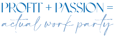Party Work Sticker by Six Figs