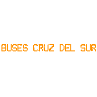 busescruzdelsur cruzdelsur busescruzdelsur Sticker