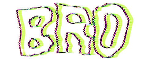 Art Glitch Sticker