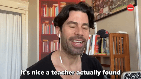 React Teacher GIF by BuzzFeed