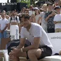 Taylor Fritz Laughing GIF by Tennis TV