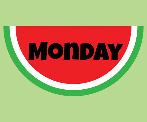 monday blues GIF by National Watermelon Association