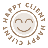 Happy Client Sticker by SUGARED + BRONZED