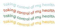 everlywell health wellness love your body take control Sticker